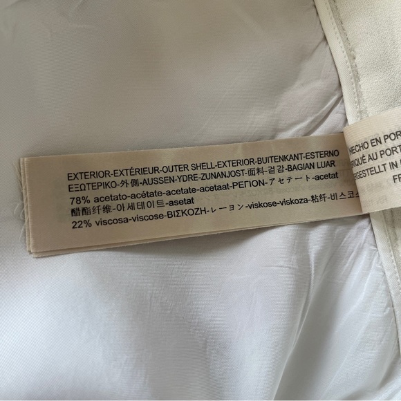 Massimo Dutti White Suit Pants - Picture 8 of 8